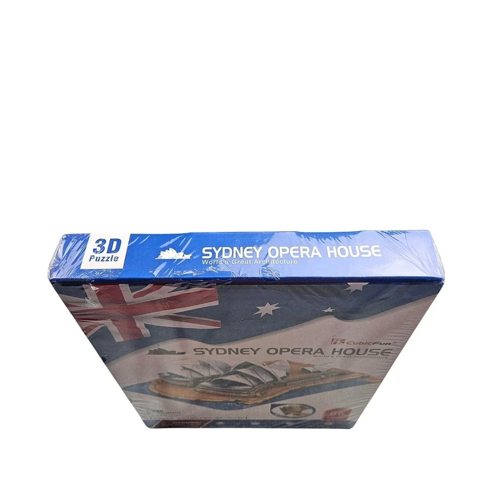 CubicFun Sydney Opera House 3D Puzzle World Great Architecture MC217h 85 Pieces
